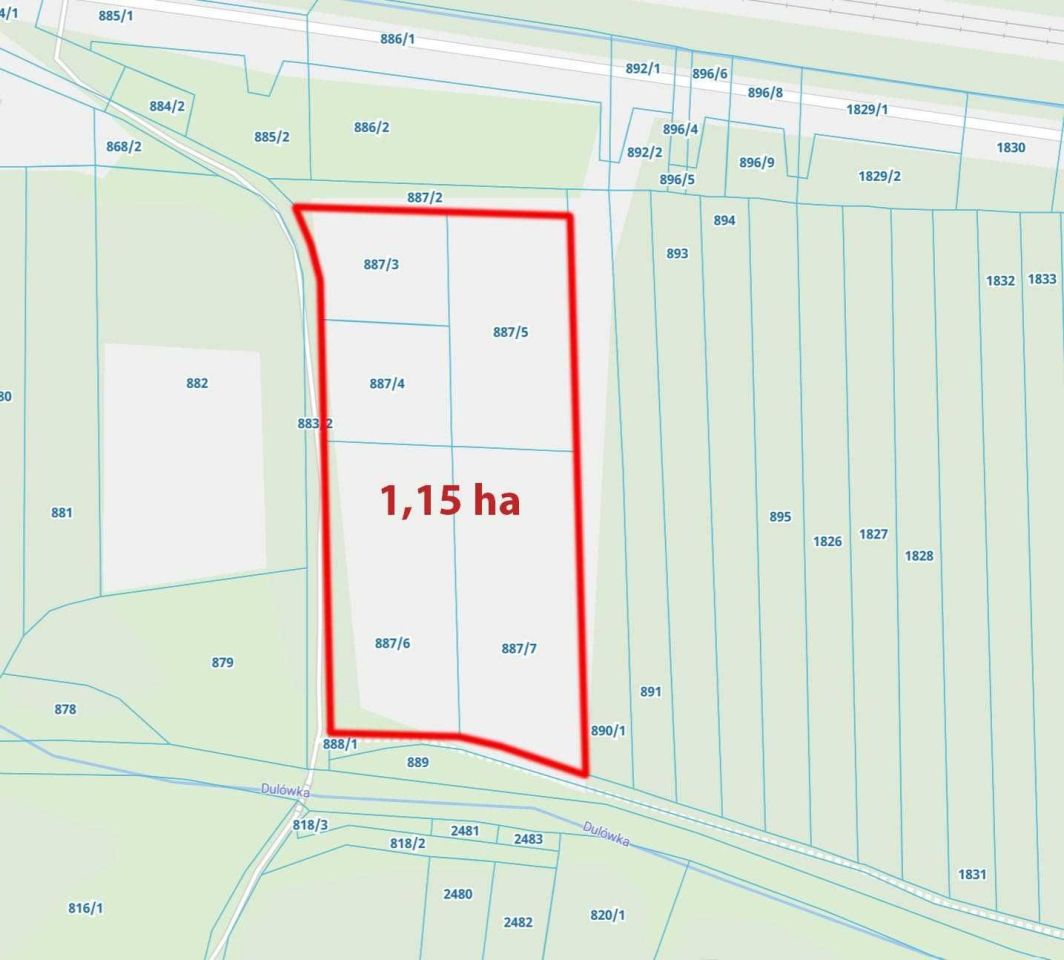 Działka inwestycyjna Wola Filipowska. Zdjęcie 2