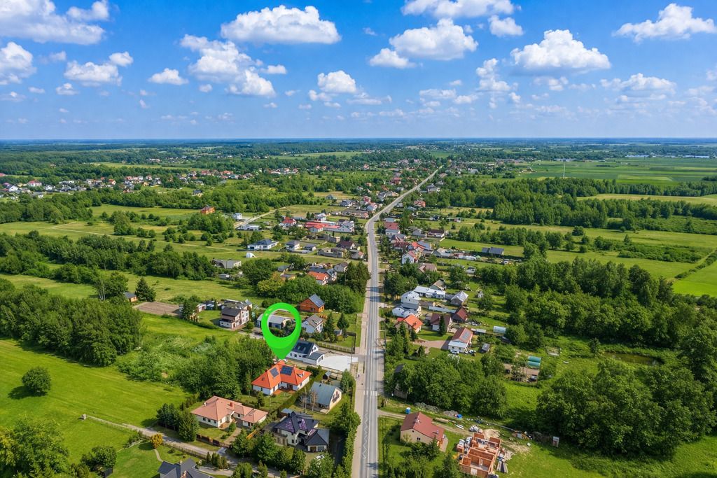 dom wolnostojący, 6 pokoi Borzęcin Mały, ul. Kosmowska. Zdjęcie 42