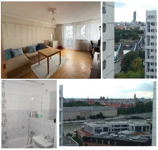 Mieszkanie 3-pokojowe Wrocław Śródmieście, pl. Grunwaldzki. Zdjęcie 1