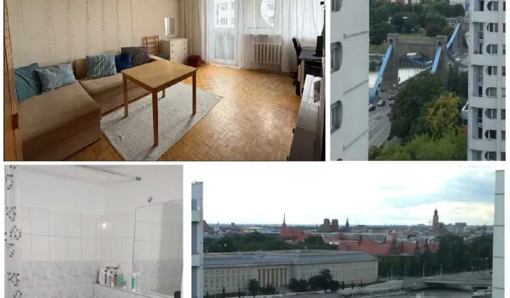 Mieszkanie 3-pokojowe Wrocław Śródmieście, pl. Grunwaldzki