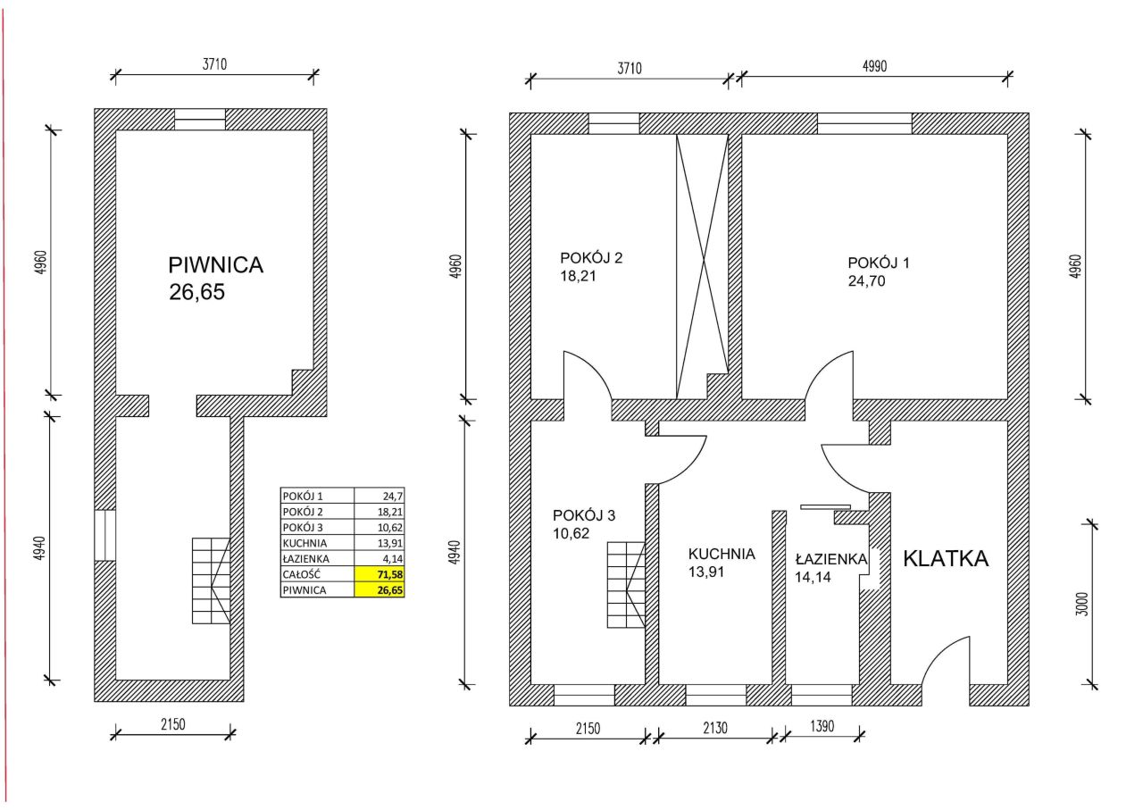 Mieszkanie 3-pokojowe Bytom. Zdjęcie 8