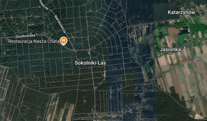 Działka budowlana Sokolniki-Las, ul. gen. Romualda Traugutta