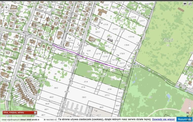 Działka budowlana Wrocław Krzyki, al. Róż. Zdjęcie 3
