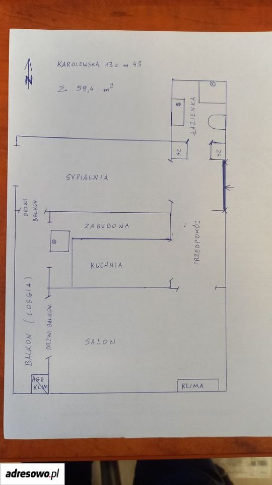 Mieszkanie 2-pokojowe Łódź Polesie, ul. Karolewska. Zdjęcie 10