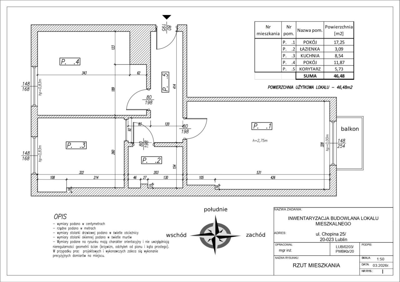 Mieszkanie 3-pokojowe Lublin Śródmieście, ul. Fryderyka Chopina. Zdjęcie 12