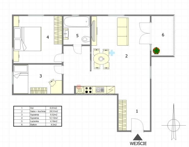 Mieszkanie 3-pokojowe Warszawa Bielany, ul. Rodziny Połanieckich. Zdjęcie 10