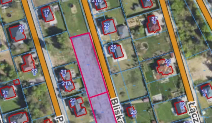 Działka budowlana Jabłonna, ul. Bliska