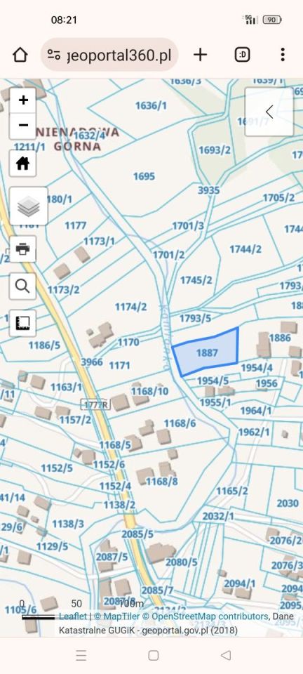 Działka rolna Nienadowa. Zdjęcie 3