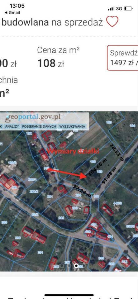 Działka budowlana Łęcze. Zdjęcie 6