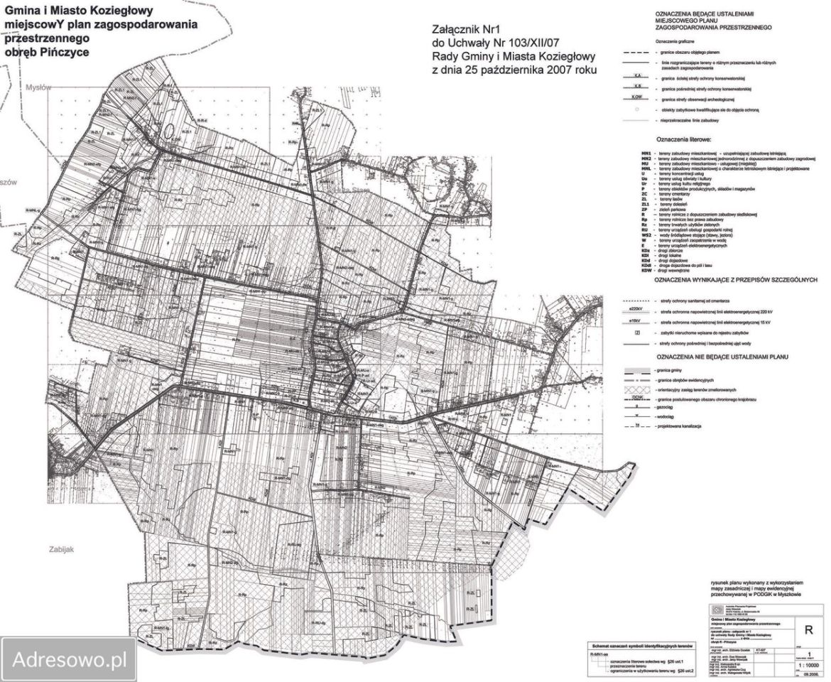 Działka budowlana Pińczyce, ul. Grabowa. Zdjęcie 2