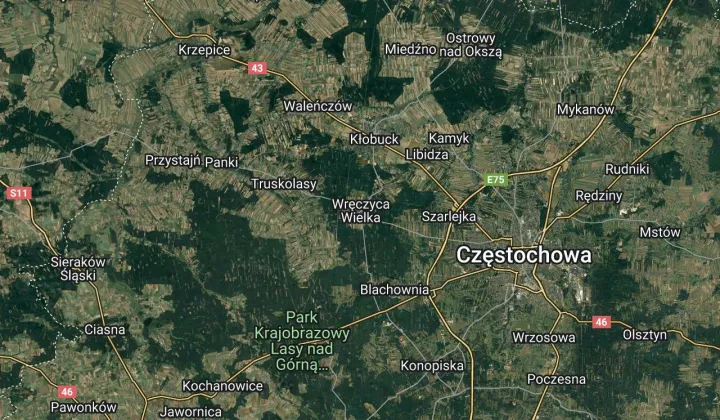 Działka inwestycyjna Wręczyca Wielka