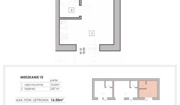 Mieszkanie 1-pokojowe Kraków, ul. Rakowicka