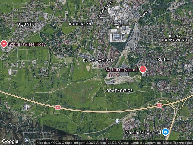 Mieszkanie 3-pokojowe Kraków Kliny, ul. bpa Albina Małysiaka. Zdjęcie 1