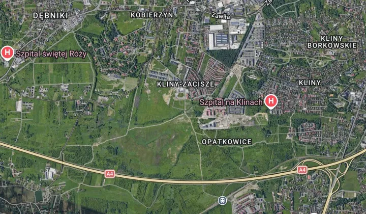 Mieszkanie 3-pokojowe Kraków Kliny, ul. bpa Albina Małysiaka