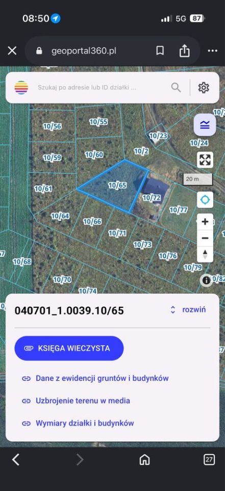 Działka budowlana Inowrocław Rąbinek. Zdjęcie 2