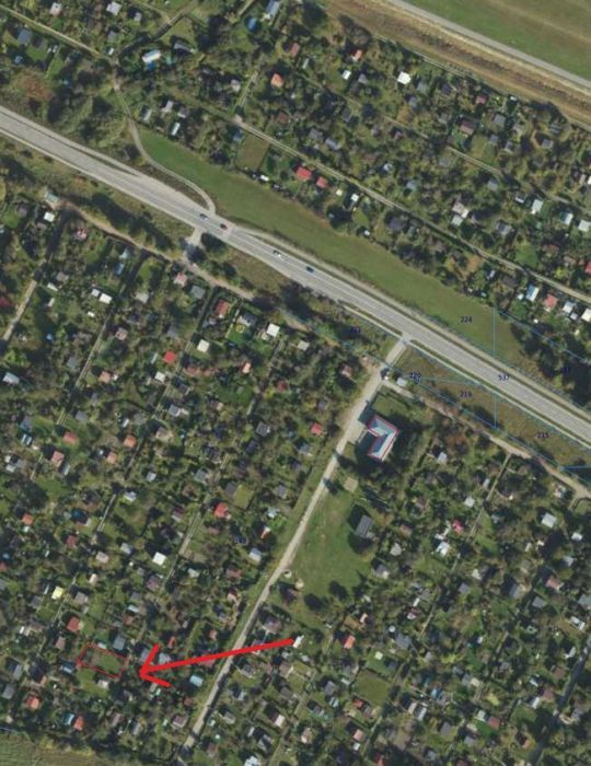 Działka rod Gdańsk Rębiechowo, ul. Nowatorów. Zdjęcie 8