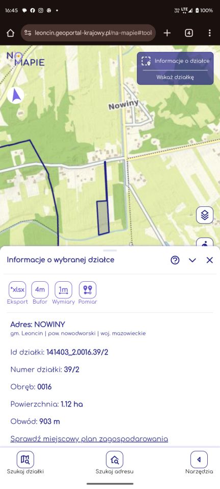 Działka siedliskowa Nowiny. Zdjęcie 11