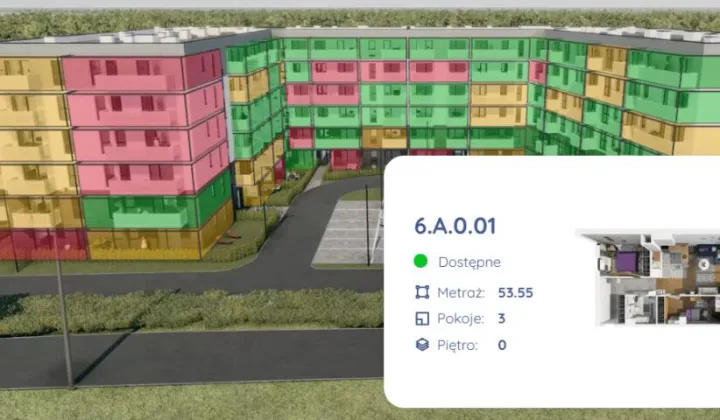 Mieszkanie 3-pokojowe Gliwice, ul. Szafirowa