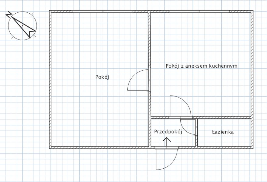 Mieszkanie 2-pokojowe Pruszków, ul. Kazimierza Pułaskiego. Zdjęcie 6