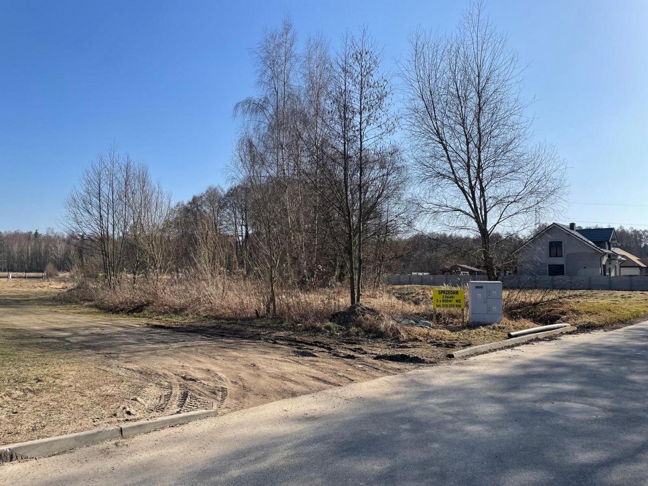 Działka budowlana Sośnie, ul. Łąkowa. Zdjęcie 5