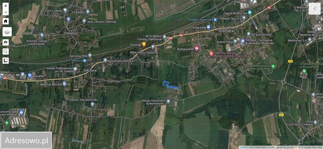 Działka budowlana Zelczyna. Zdjęcie 4