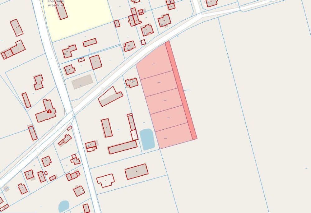 Działka budowlana Sadlno. Zdjęcie 8