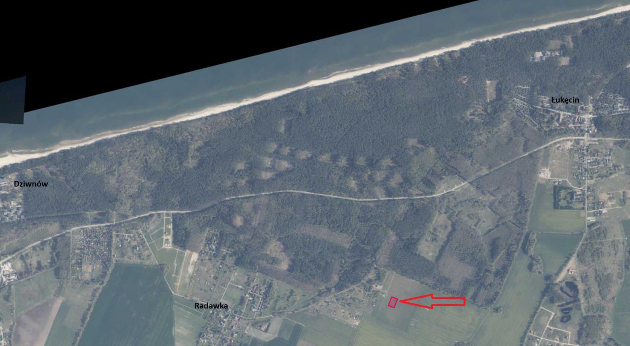 Działka rolno-budowlana Łukęcin, ul. Nadbałtycka. Zdjęcie 4