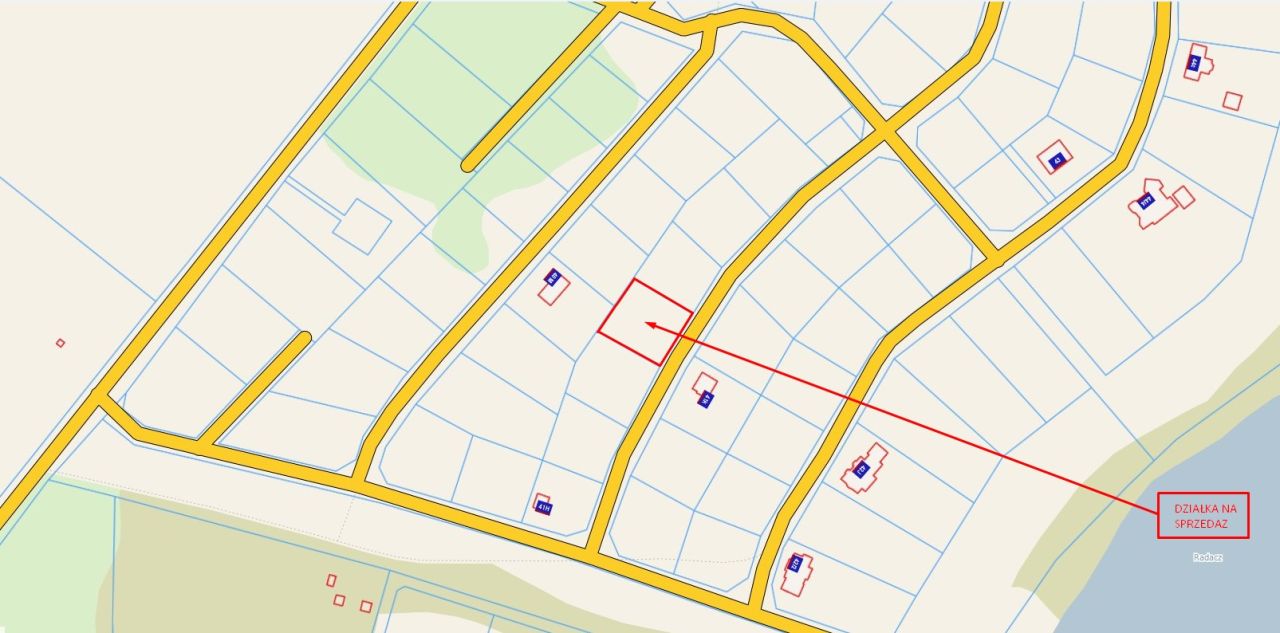 Działka budowlana Radacz. Zdjęcie 2