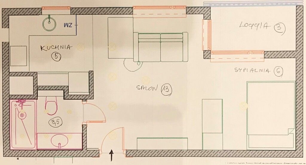 Mieszkanie 1-pokojowe Warszawa, ul. Groszowicka. Zdjęcie 12