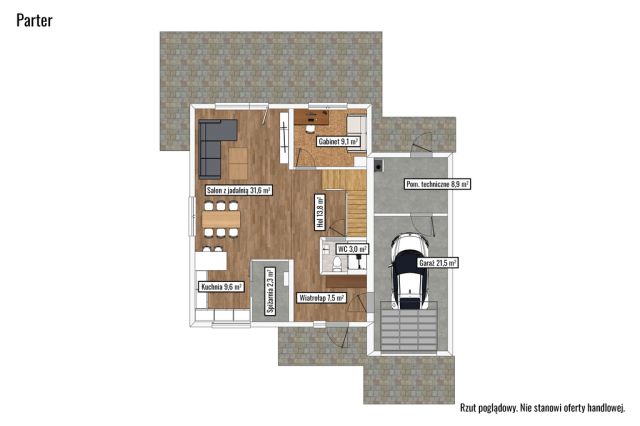 dom wolnostojący, 6 pokoi Jadwisin, ul. Andromedy. Zdjęcie 36