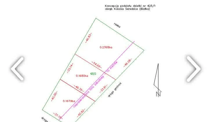 Działka budowlana Białka