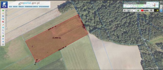 Działka rolna Nowa Wola. Zdjęcie 1