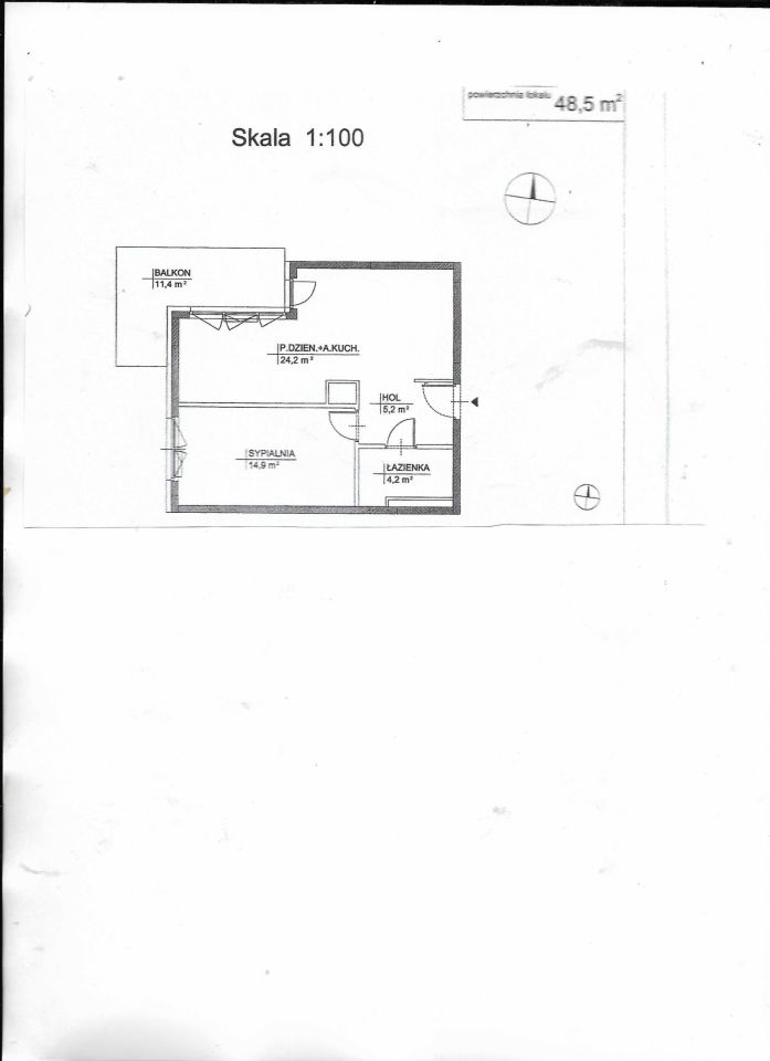 Mieszkanie 2-pokojowe Ząbki, ul. Calineczki. Zdjęcie 2