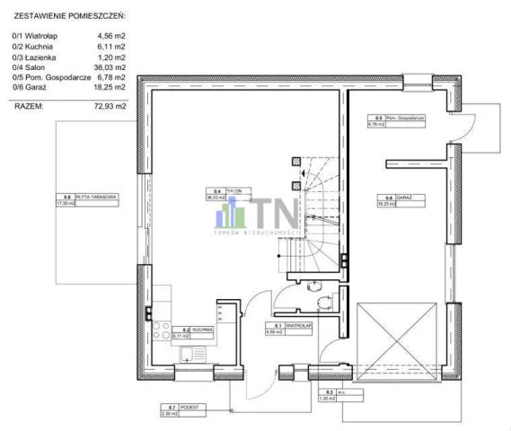 dom, 4 pokoje Gajków. Zdjęcie 9