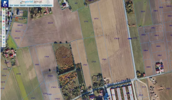 Działka rolna Mierzynek