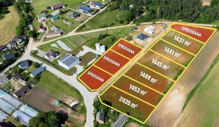 Działka budowlana Drozdowo Drozdowo Górne, ul. Kraska