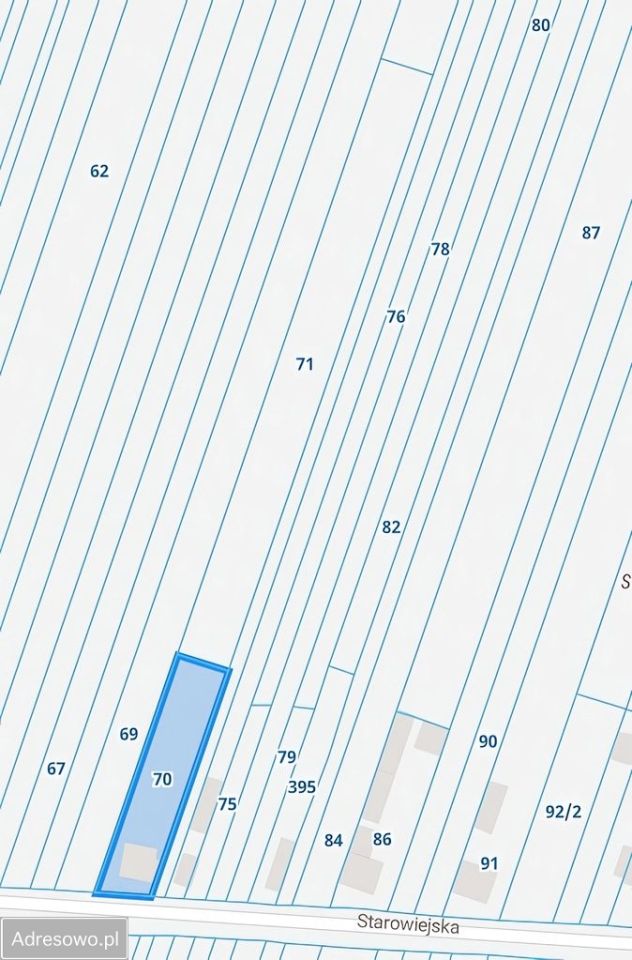 Działka rolno-budowlana Tomaszów Mazowiecki Nagórzyce, ul. Starowiejska. Zdjęcie 2