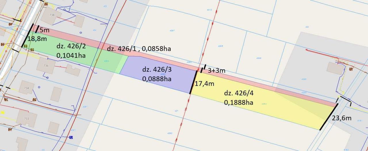 Działka budowlana Chorzelów. Zdjęcie 2