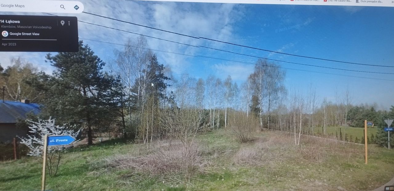 Działka budowlana Klembów, ul. Łąkowa. Zdjęcie 1