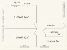 Mieszkanie 2-pokojowe Gdynia Chylonia. Zdjęcie 1