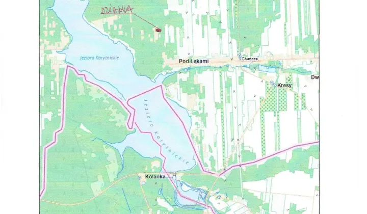 Działka rekreacyjna Chańcza