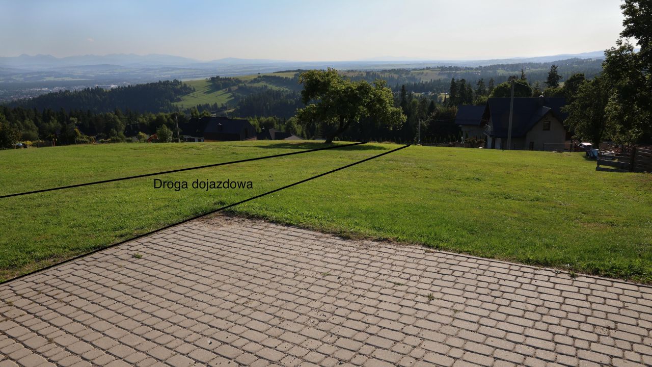 Działka budowlana Nowy Targ Szuflów, os. Szuflów. Zdjęcie 11