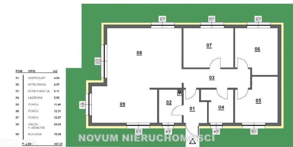 dom wolnostojący, 4 pokoje Nowe Chechło. Zdjęcie 3