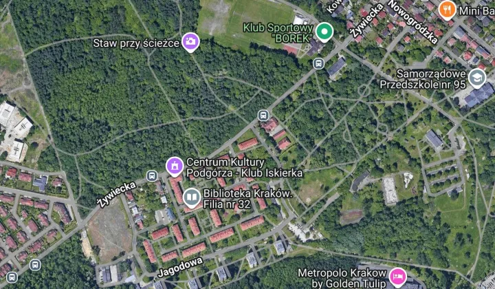 Mieszkanie 2-pokojowe Kraków Podgórze, ul. Żywiecka