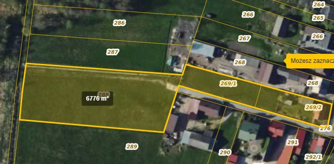 Działka rolno-budowlana Bogdanów, ul. Wesoła