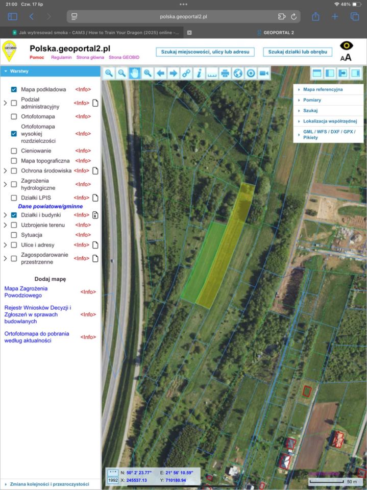 Działka inwestycyjna Rzeszów Przybyszówka Dolna. Zdjęcie 3