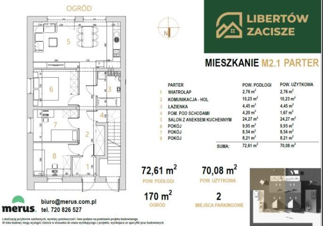 Mieszkanie 4-pokojowe Libertów, ul. św. Floriana. Zdjęcie 7