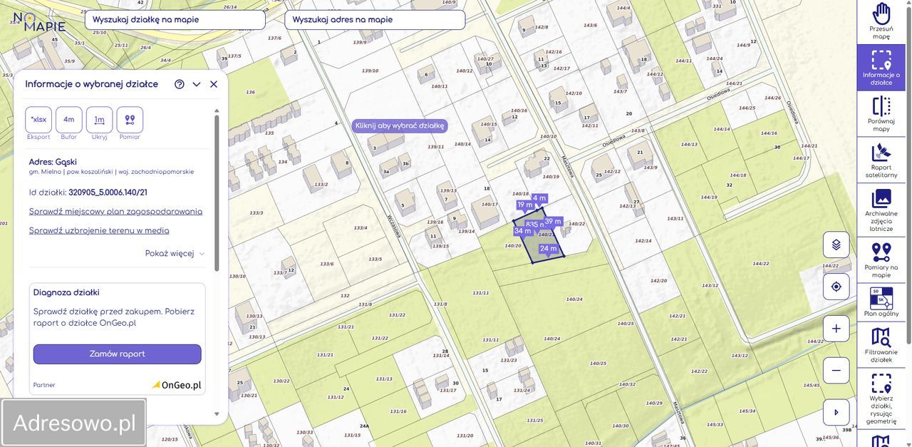 Działka inwestycyjna Gąski, ul. Masztowa. Zdjęcie 4