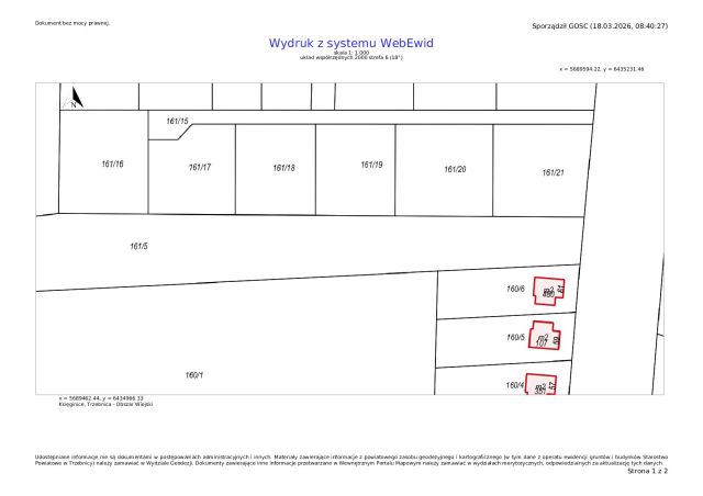 Działka rolno-budowlana Księginice, ul. Sułowska. Zdjęcie 1