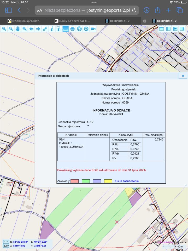 Działka rolno-budowlana Osada. Zdjęcie 3